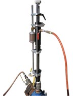 T1A Air Drive Hottap Drill 3/4inch - 4inch Taps